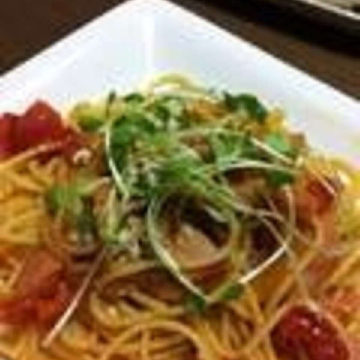 スパムとトマトのパスタ レシピ 作り方 By Ninazu3t 楽天レシピ